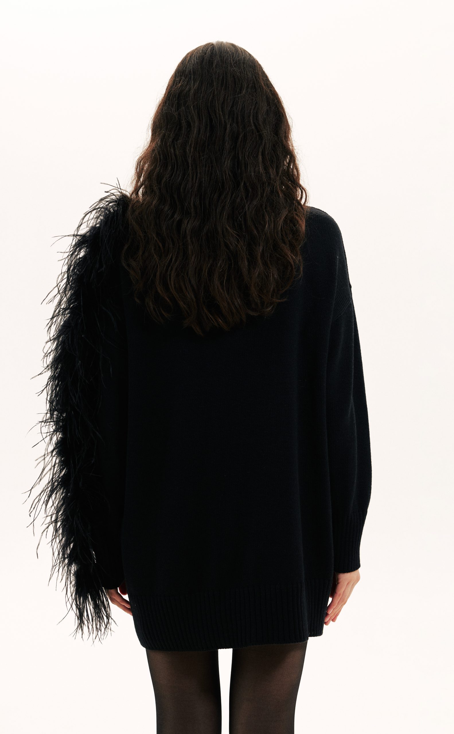 Antonia cardigan with feathers - Image 2