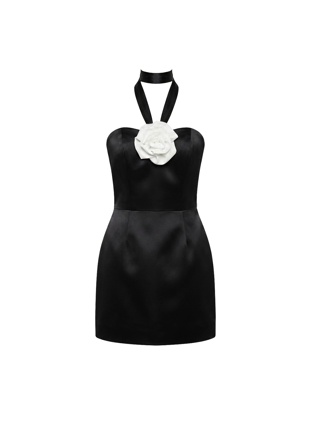 Miley mini dress with flower - Image 2